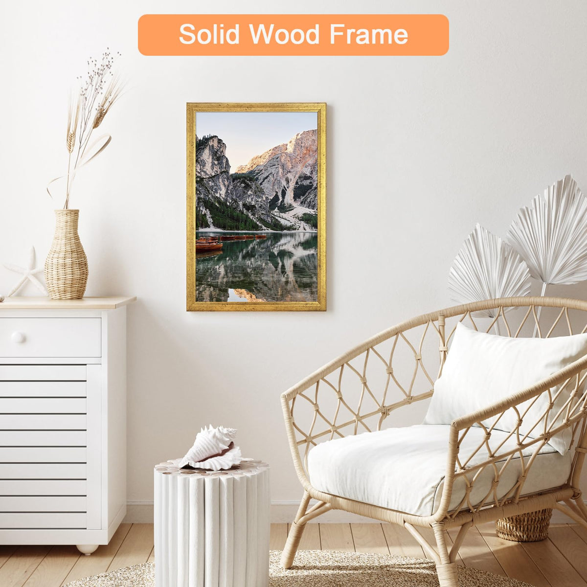 MOUDAMION frame back with rotating buttons for easy loading