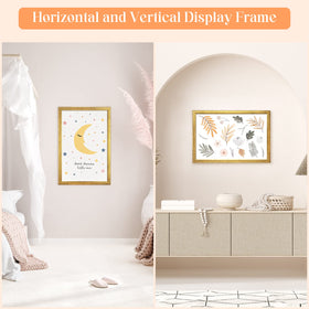 MOUDAMION plexiglass front protects photos from dust