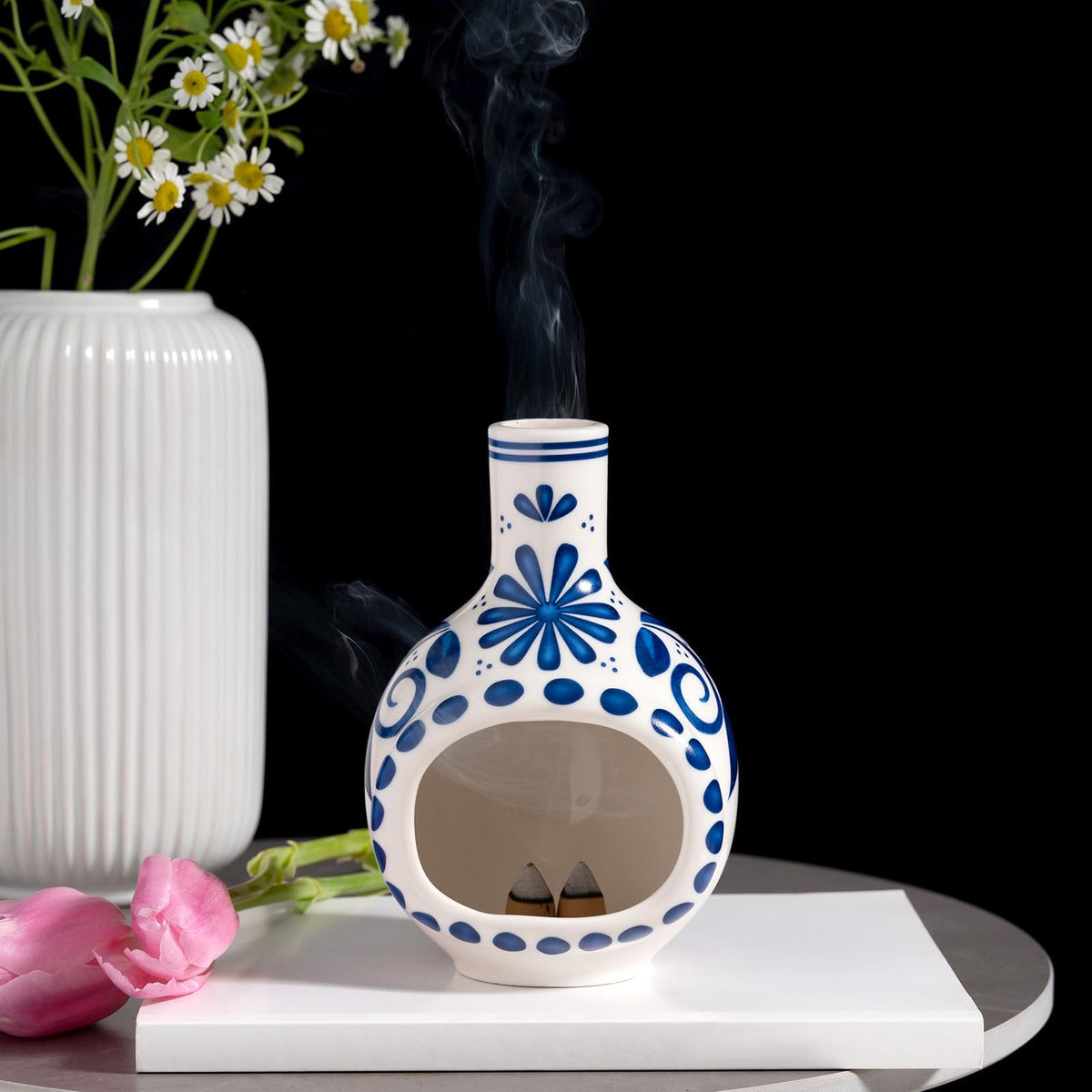 MOUGIGI sticks in holder ready to burn, ideal for rituals
