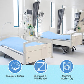 Moukeren hospital sheets 60x105 laid flat for full coverage