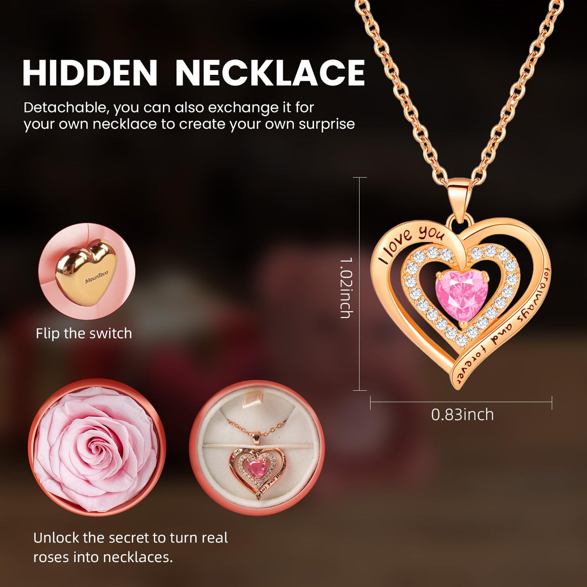 Mountova Mother's Day romantic gift idea for a cherished woman.