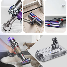 Mounzuikue Dyson V10 battery warranty and 24/7 support.