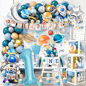 MOVINPE first trip sun balloon box creates a striking first birthday focal point and easy setup.