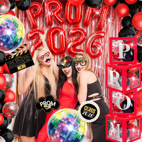 MOVINPE photo booth props spark fun moments at prom night