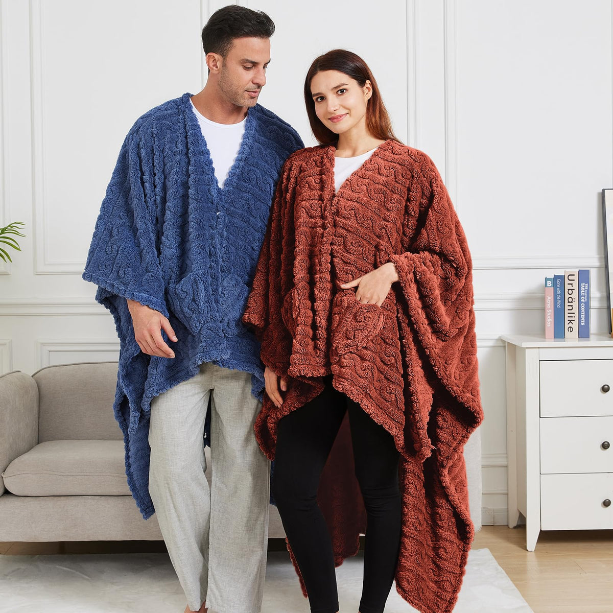 Mowkim blanket is machine washable for easy care and long-lasting softness