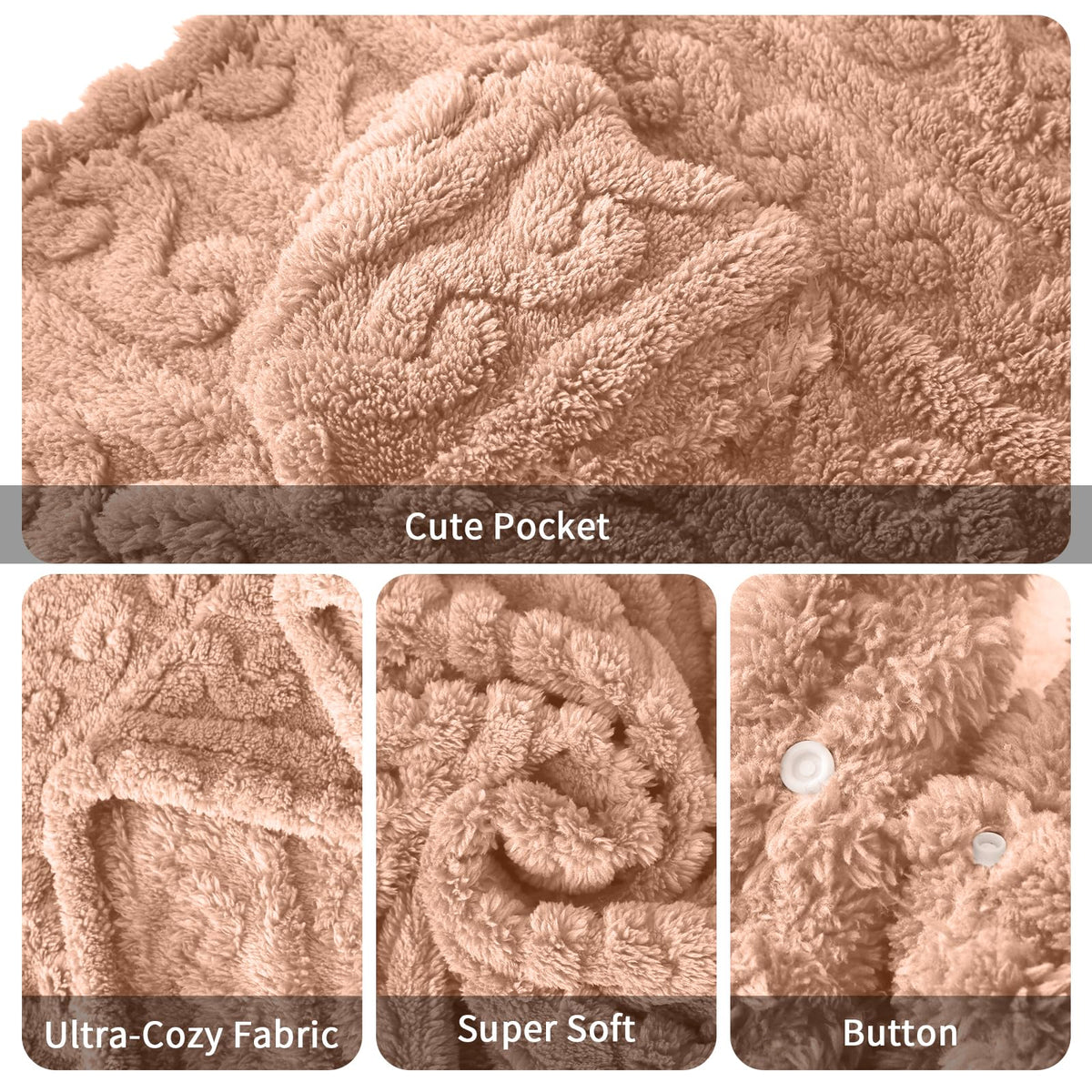 Mowkim machine-washable sherpa blanket maintains softness after wash