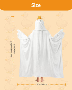 Moyel Goose Gifts hoodie design detail with gloves for playful charm.