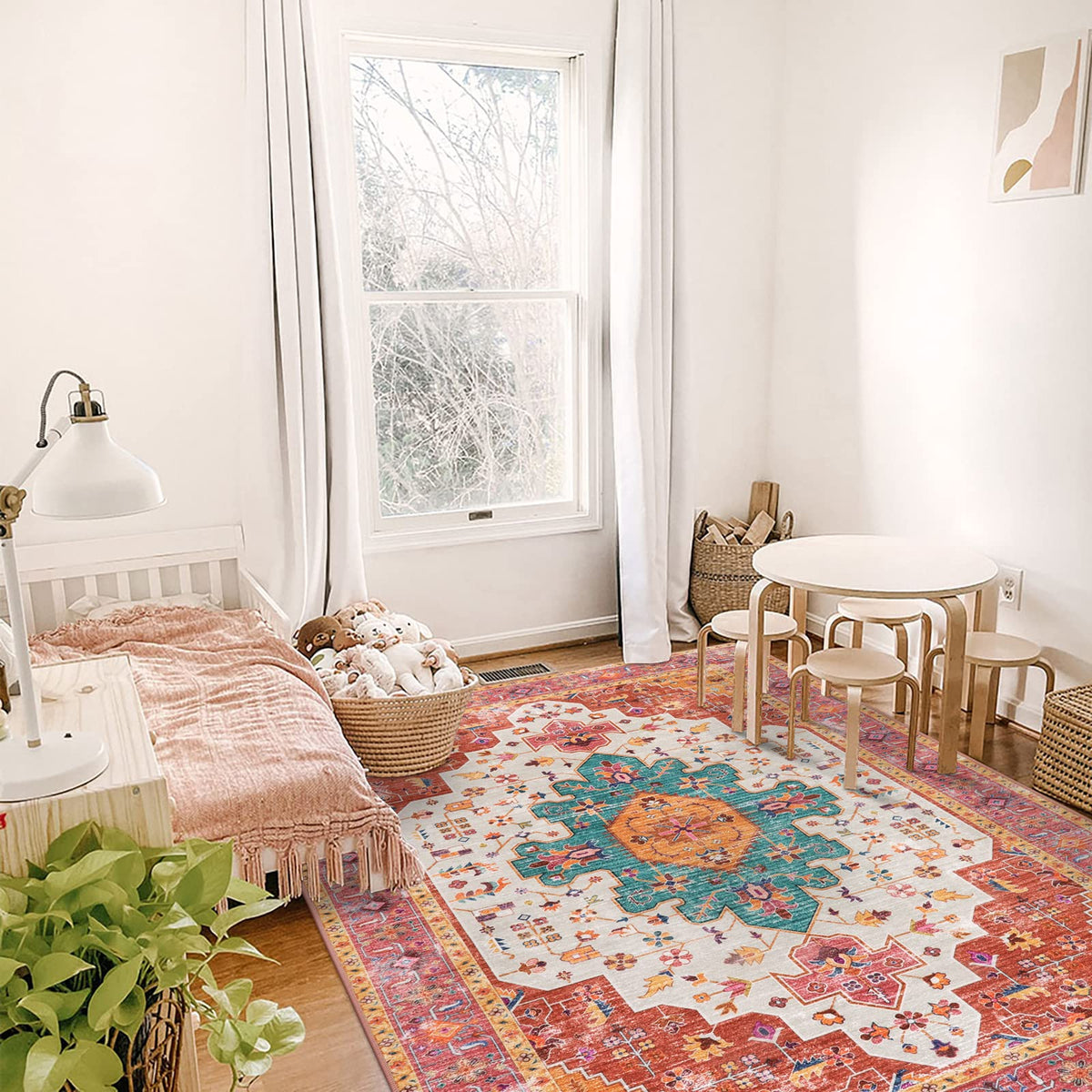 Multi-color palette complements spaces with subtle vibrancy