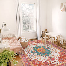 Multi-color palette complements spaces with subtle vibrancy