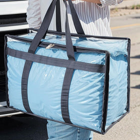 Mr Hsiung & Mrs Yin large-capacity bedding bag fits two comforters