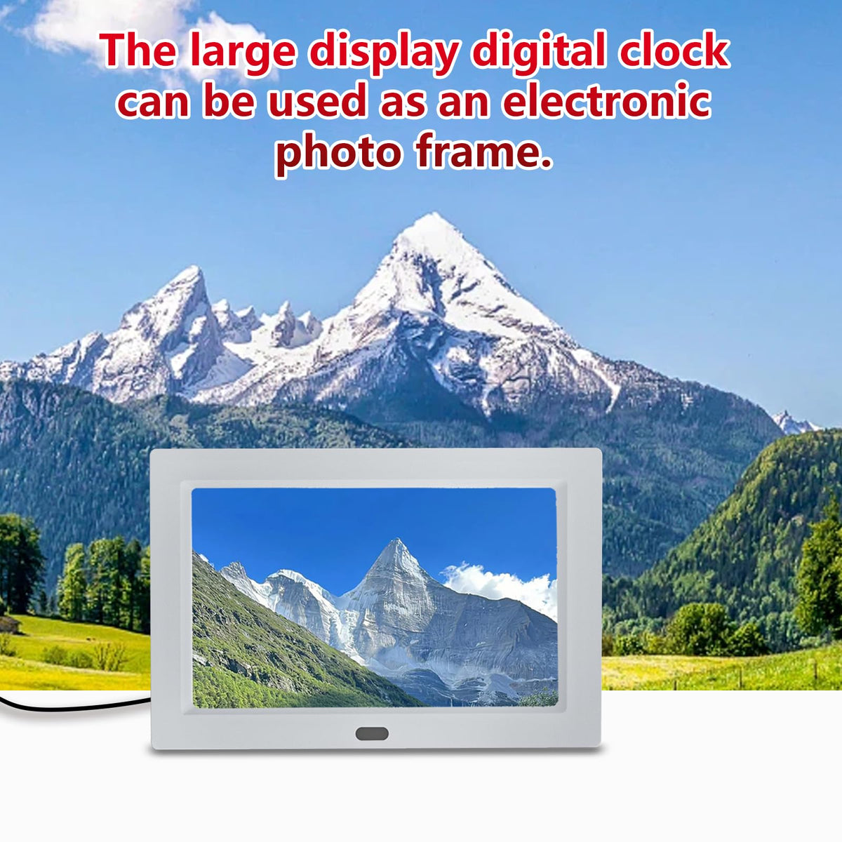 MRCHYDZ wall or desk setup shows versatile placement options for seniors.