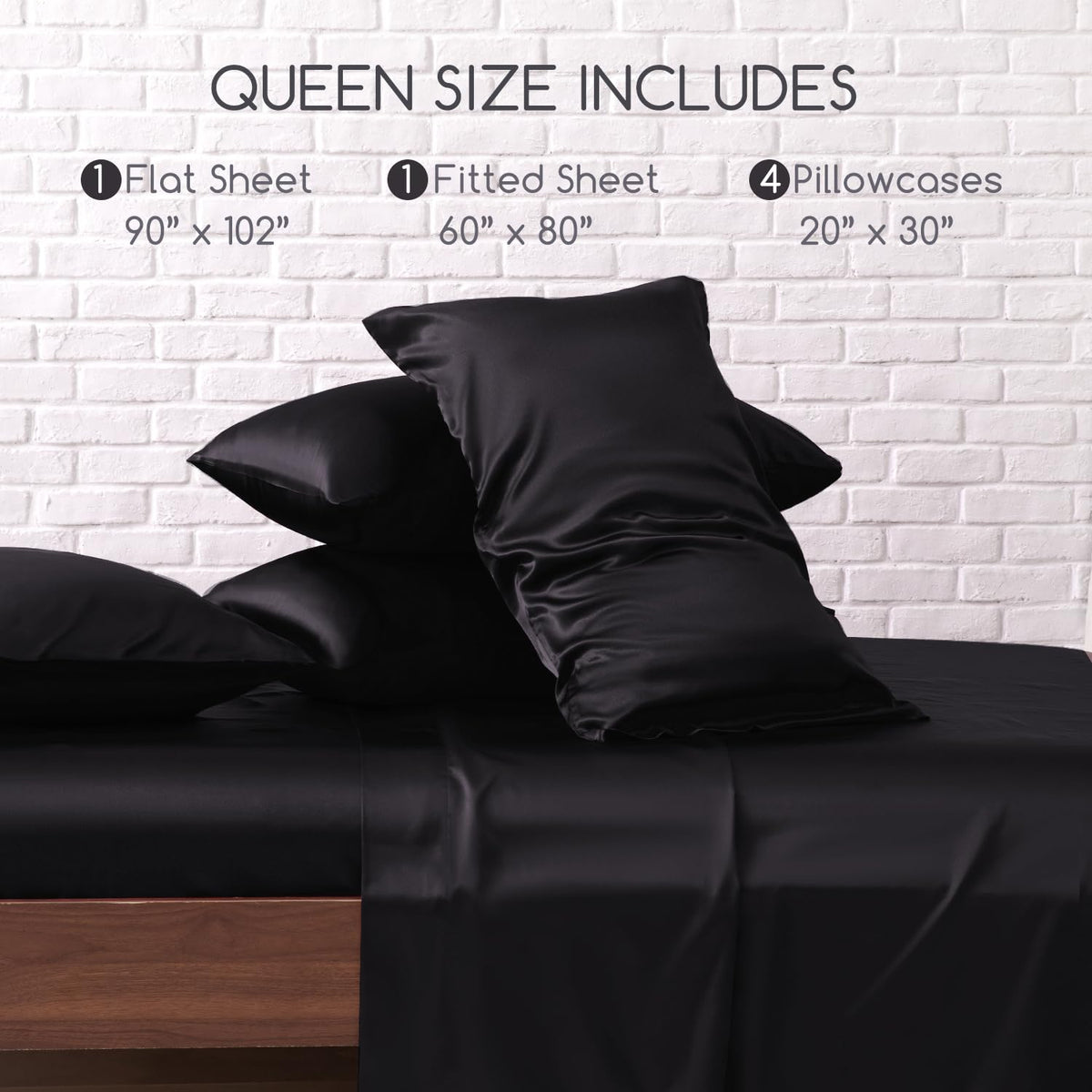 MR&HM care instructions for satin sheets: cold wash and low heat dry.