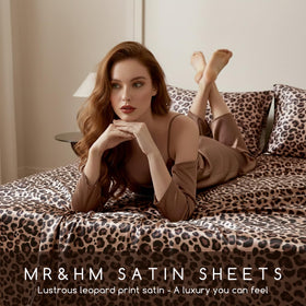 MR&HM satin close-up weave shows luxurious sheen and breathable texture