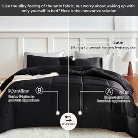 MR&HM ultra-soft microfiber side provides non-slip, skin-friendly comfort.