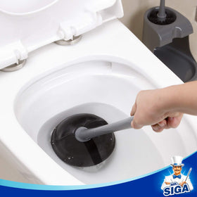 MR.SIGA ergonomic handle offering a secure, comfortable grip during cleaning