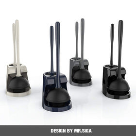 MR.SIGA sturdy plastic construction designed for durable bathroom tools