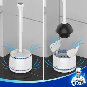 MR.SIGA neat bathroom scene highlights tidy storage and clean appearance.