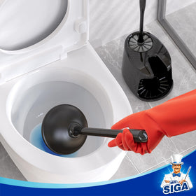 MR.SIGA replaceable brush head extends tool lifespan.