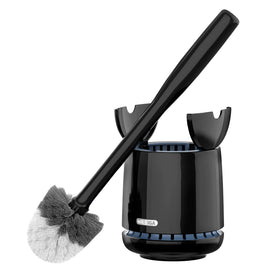 MR.SIGA toilet bowl brush with holder, close-up, compact design for tidy bathrooms.