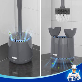 MR.SIGA lid ventilation opens to promote quick air drying.