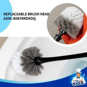 MR.SIGA two-compartment holder keeps tools organized and dry.