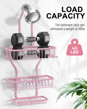 MSAICOE includes non-marking adhesive and suction cups to stabilize baskets.