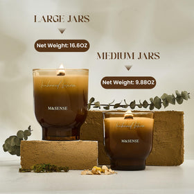 M&SENSE 55-hour burn ensures extended fragrance without frequent replacement