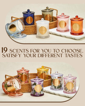 M&SENSE Bedroom table ambiance with soft, relaxing glow.