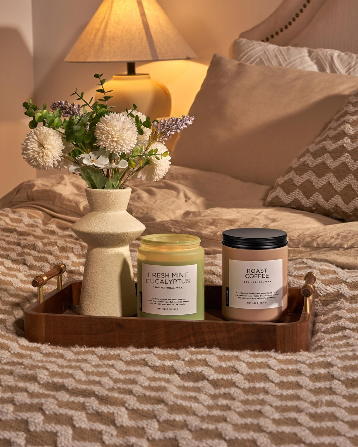 M&SENSE gift-packaged candle, ideal for thoughtful gifting occasions.
