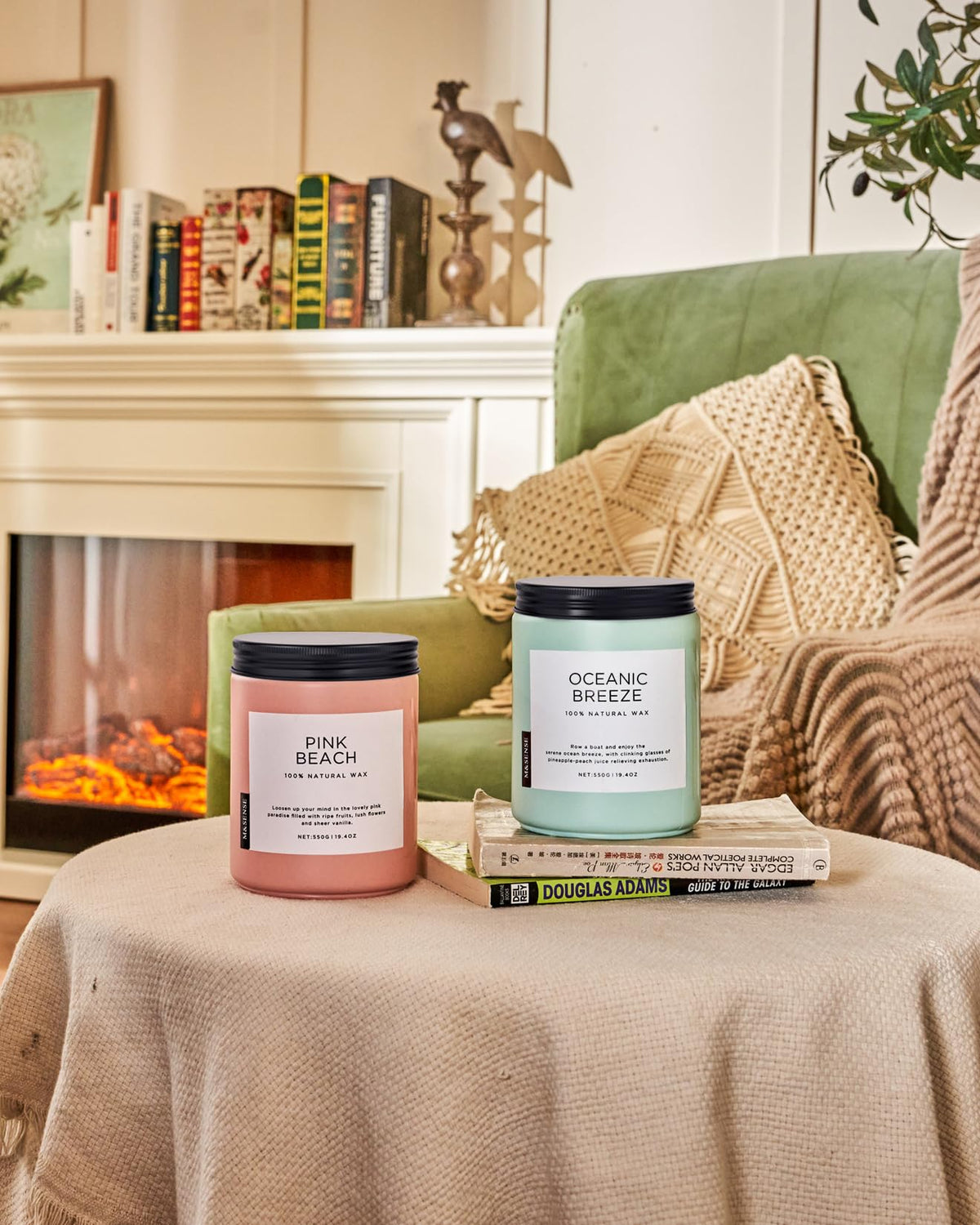 Gift-ready candle packaging from M&SENSE for special occasions.