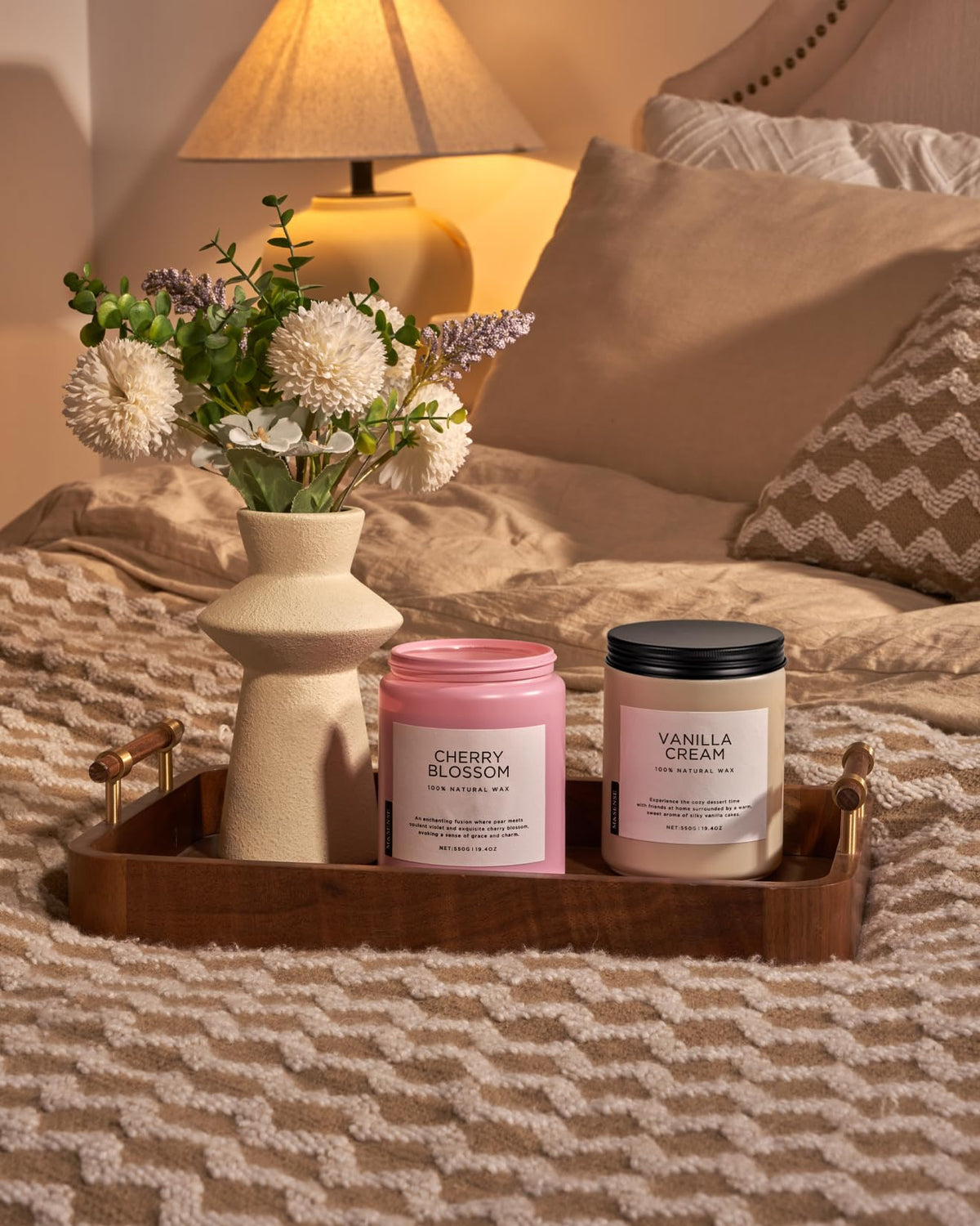 M&amp;SENSE room scene demonstrates scent coverage up to 300 sq ft.