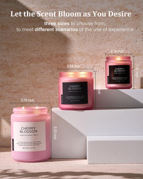 M&amp;SENSE vegan soy wax label emphasizes plant-based formula.