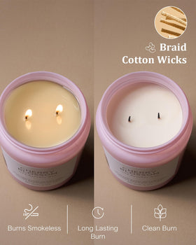 M&amp;SENSE cherry blossom glow in soft lighting for cozy ambience.