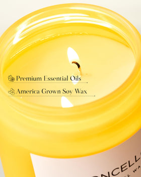 M&SENSE Limocello dual-wick demonstrates balanced fragrance across spaces