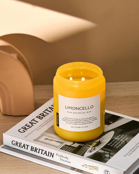 M&SENSE Limocello gift-ready candle suits Mother's Day or spa gifts