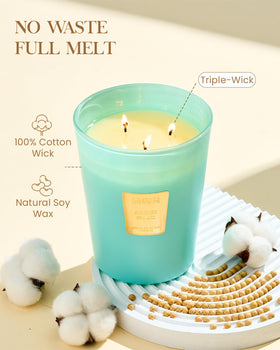 M&SENSE natural wax blend image highlighting eco-friendly formula