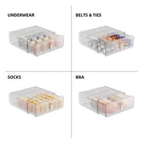 MSHOMELY BPA-free PET material drawer organizer for safe storage