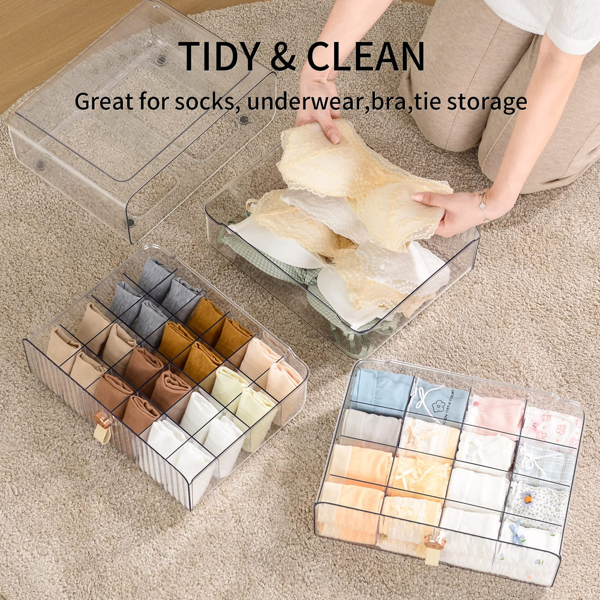 MSHOMELY organizer in use demonstrates a neat, accessible wardrobe.