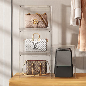 MSHOMELY multi-functional display case usable for bags, hats, toys