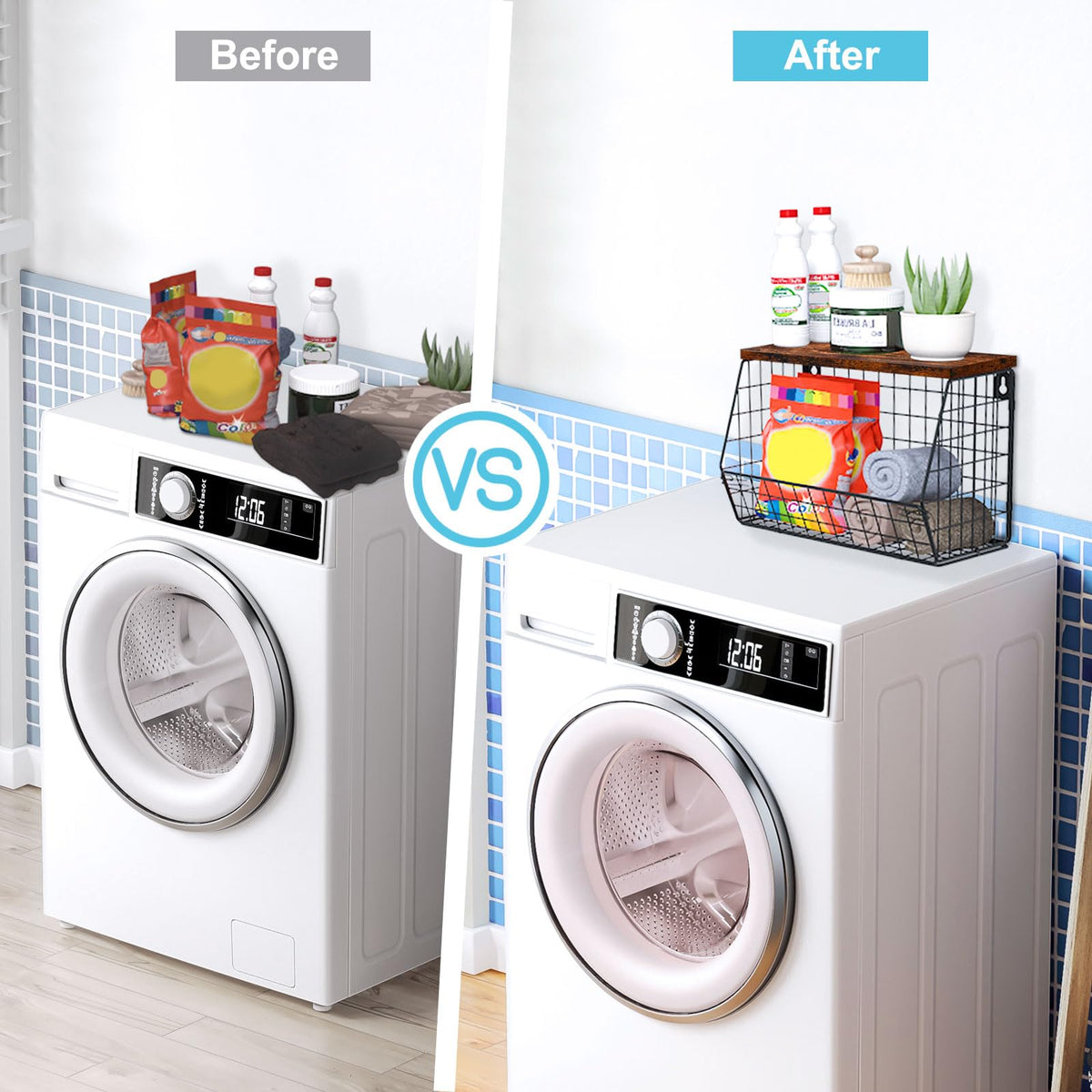 MSJGA multi-purpose storage for laundry and bathroom
