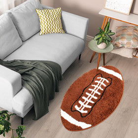MSYA football rug in a play area setup sparks imagination and active fun