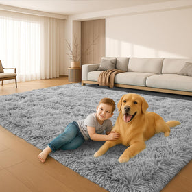 Mtandyx easy-clean rug designed for busy homes and pet spaces