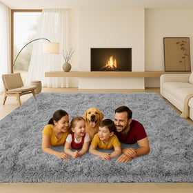 Mtandyx non-slip backing with dotted dots provides stable grip on floors