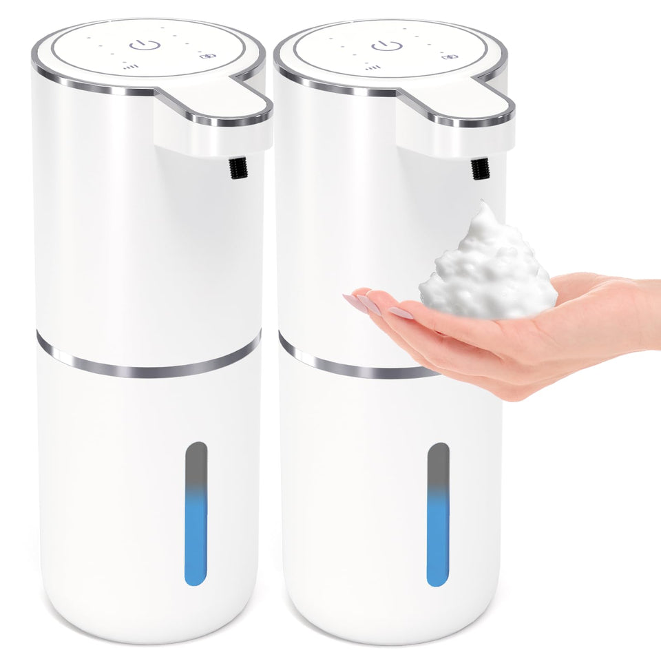 MTYGK automatic foaming soap dispenser wall-mount white for hands and dishes