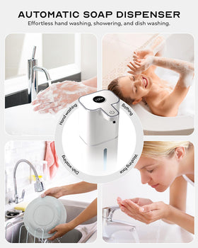 MTYGK clean kitchen use peak with soap foam in action.