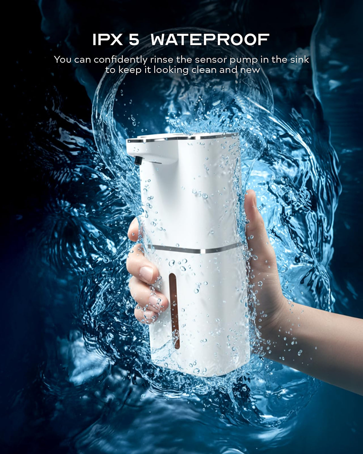 MTYGK IPX5 waterproof design protects against splashes and spills.
