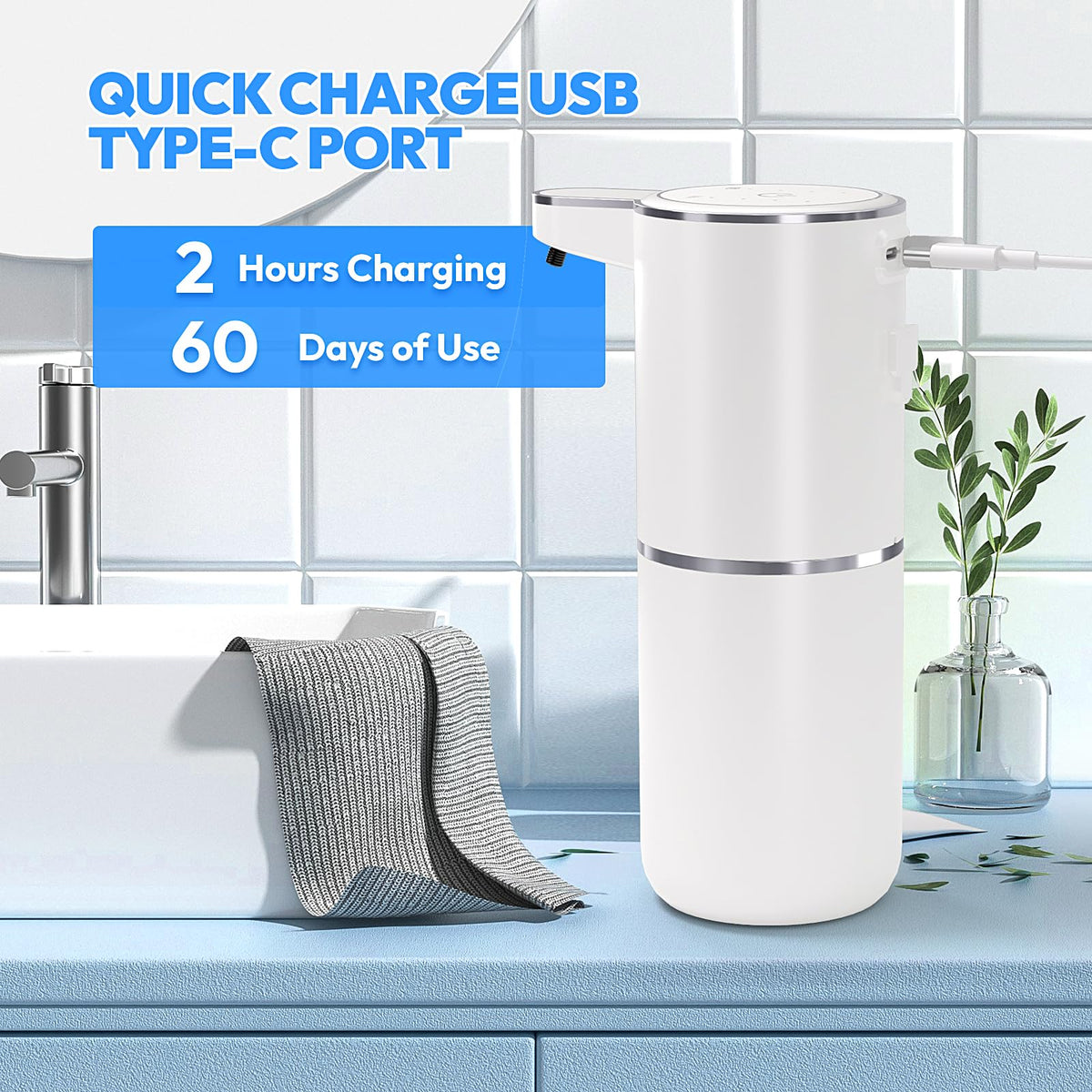 MTYGK USB recharge port and IPX5 waterproof design withstands spills.