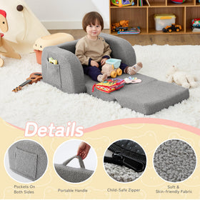 MuaMelop Toddler Couch lightweight design with portable handle