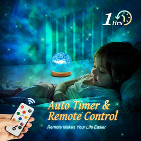 Mubarek color-cycle ambient lighting offers 16 colors and adjustable brightness.