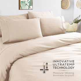 Mueller Home hypoallergenic, easy-care sheets suitable for sensitive skin